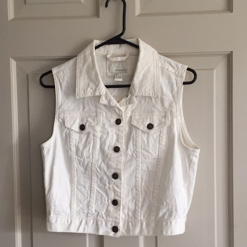 Forever 21 denim vest